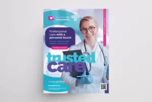 Hospital Ad Health Care Free PSD Flyer Template
