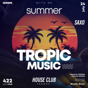 Sunset Event Party Free Instagram Post PSD